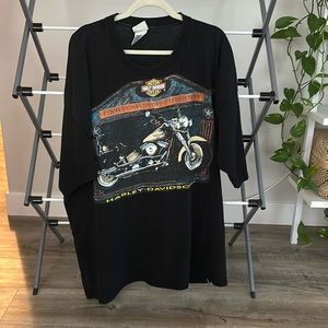 Vintage Harley Davidson tee- 4x